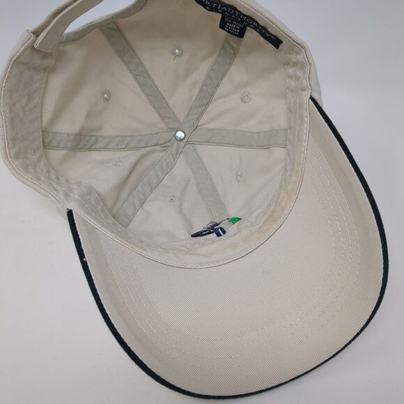 Idaho Falls Power Strapback Hat Tan OS Adjustable Embroidered Port Authority - Picture 6 of 8